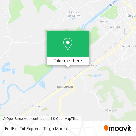 FedEx - Tnt Express map
