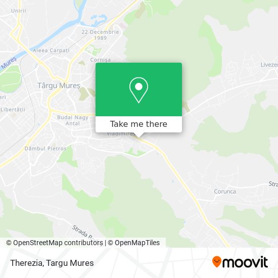 Therezia map