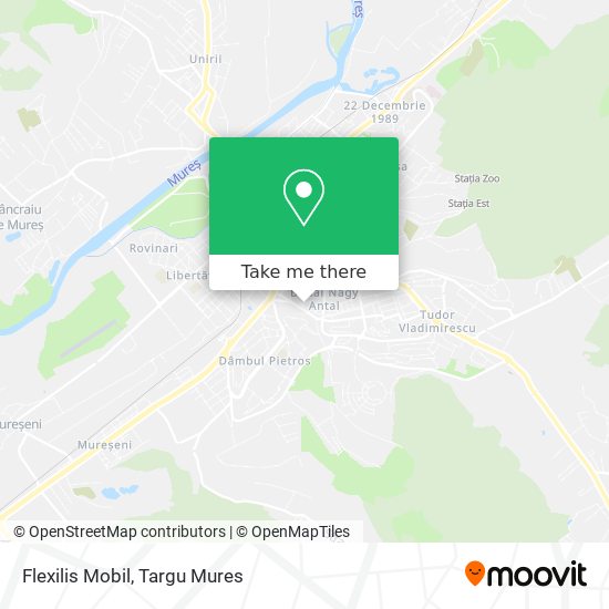 Flexilis Mobil map
