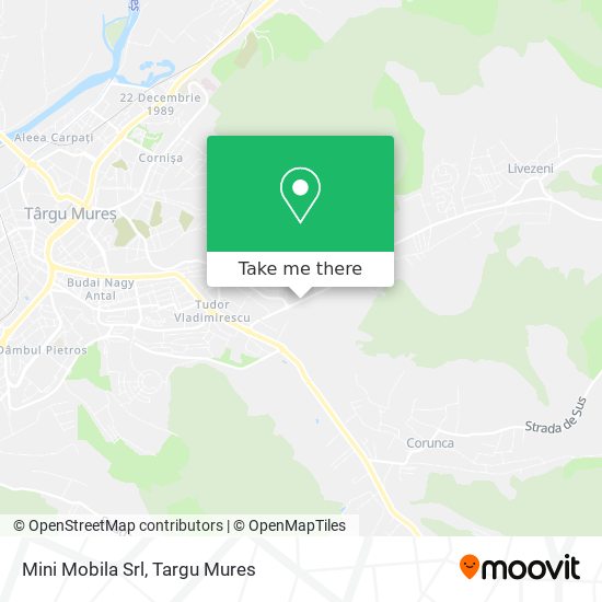 Mini Mobila Srl map