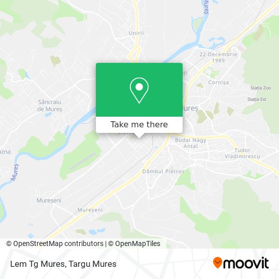Lem Tg Mures map