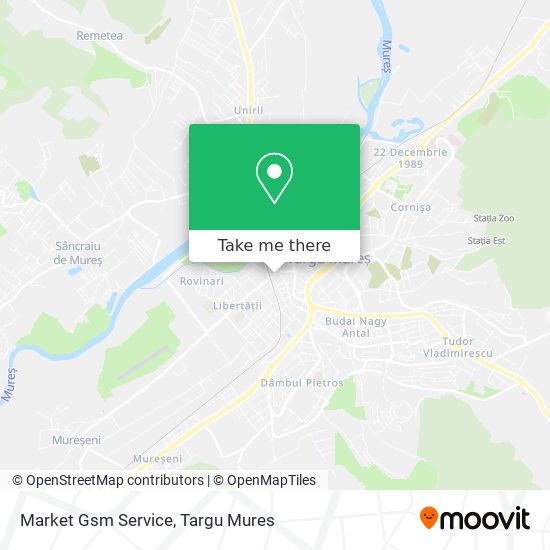 Market Gsm Service map
