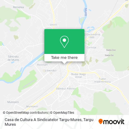 Casa de Cultura A Sindicatelor Targu-Mures map