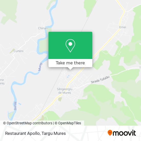 Restaurant Apollo map