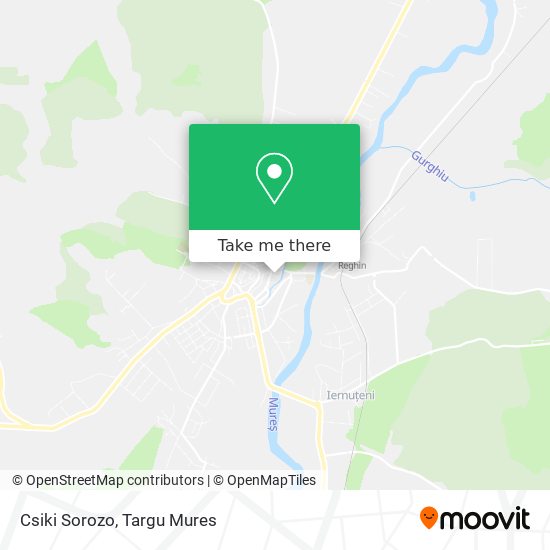 Csiki Sorozo map