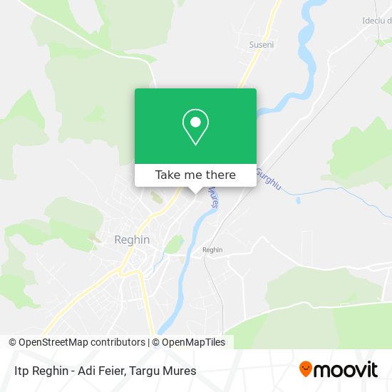 Itp Reghin - Adi Feier map