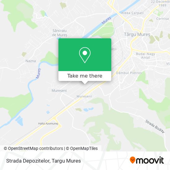 Strada Depozitelor map