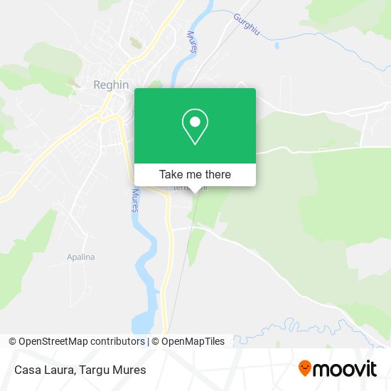 Casa Laura map