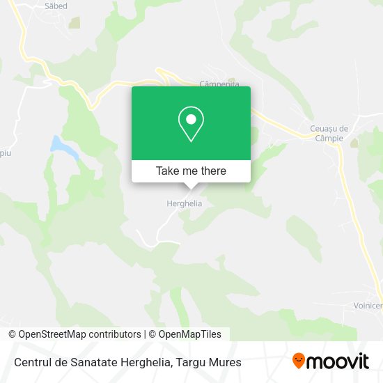 Centrul de Sanatate Herghelia map
