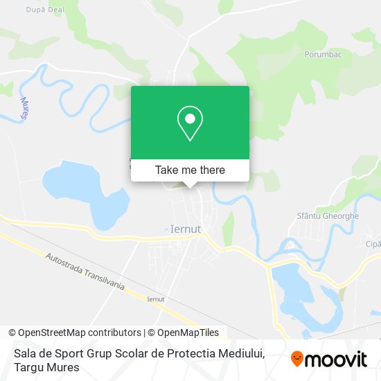 Sala de Sport Grup Scolar de Protectia Mediului map