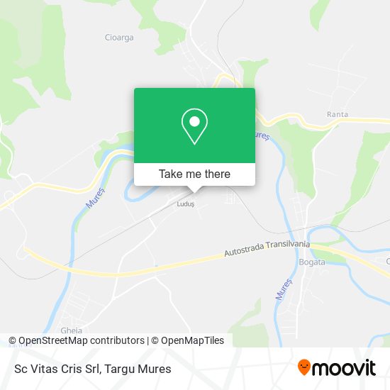 Sc Vitas Cris Srl map