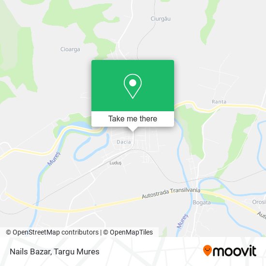 Nails Bazar map