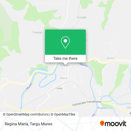 Regina Maria map