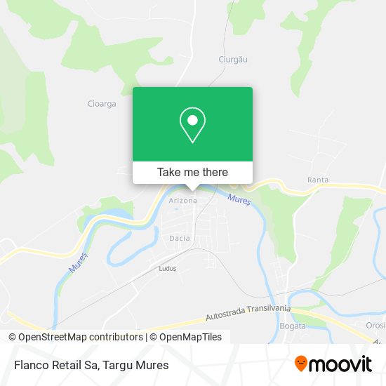 Flanco Retail Sa map