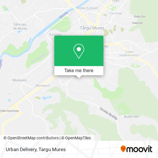 Urban Delivery map