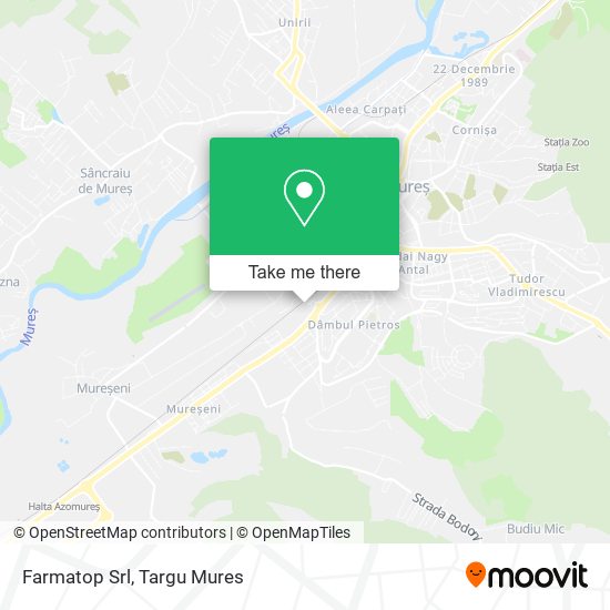 Farmatop Srl map