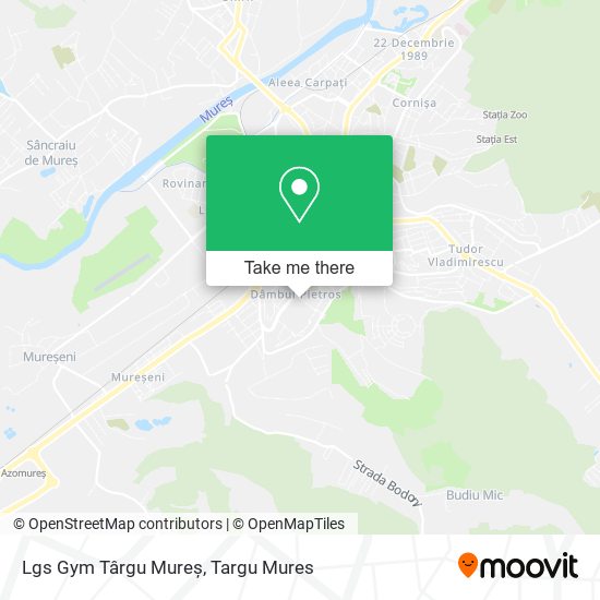 Lgs Gym Târgu Mureș map