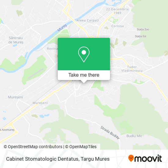 Cabinet Stomatologic Dentatus map