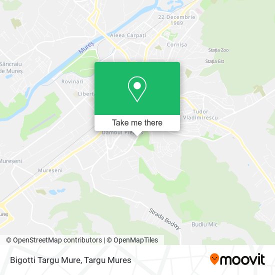 Bigotti Targu Mure map