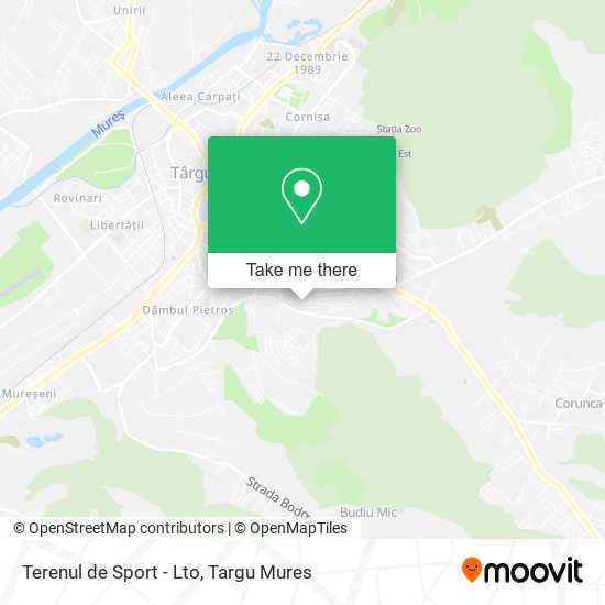 Terenul de Sport - Lto map
