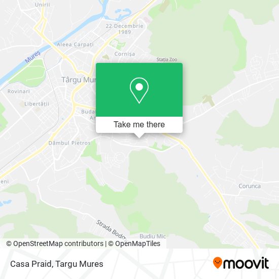 Casa Praid map