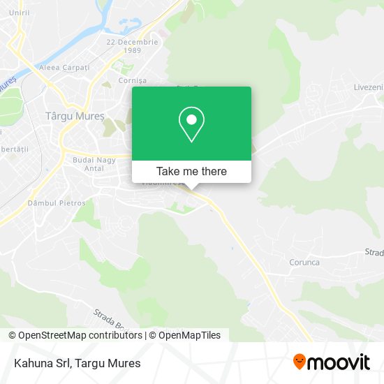 Kahuna Srl map
