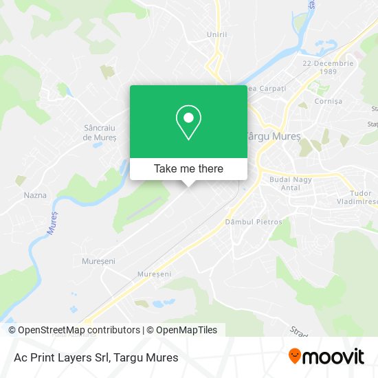 Ac Print Layers Srl map