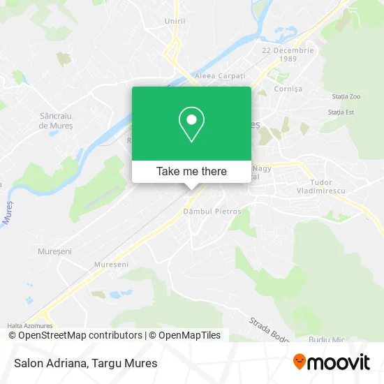 Salon Adriana map