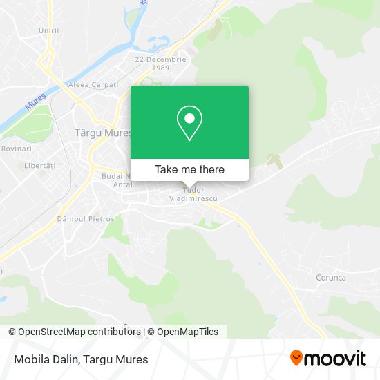 Mobila Dalin map