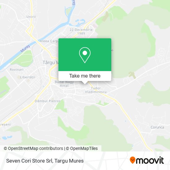 Seven Cori Store Srl map