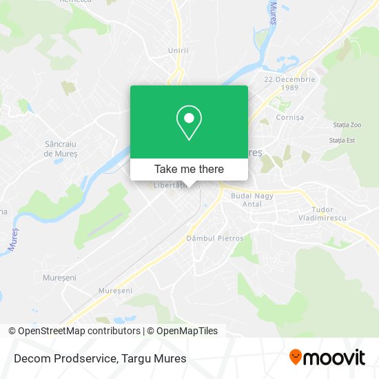 Decom Prodservice map