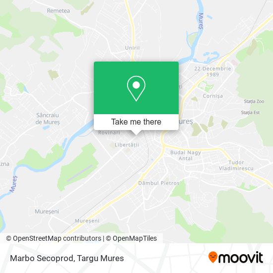 Marbo Secoprod map