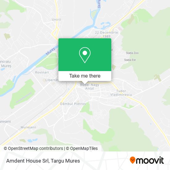 Amdent House Srl map