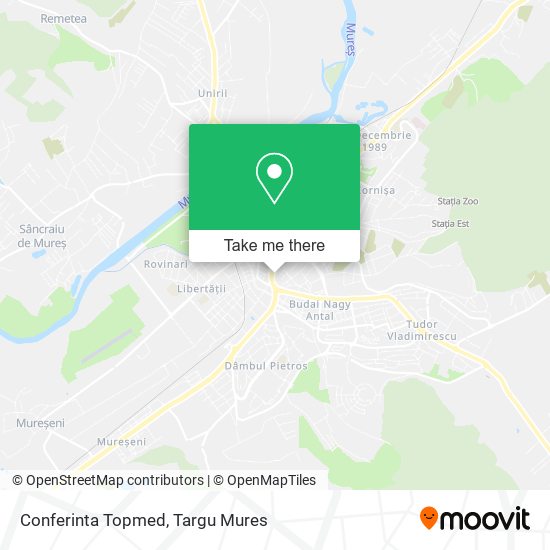 Conferinta Topmed map
