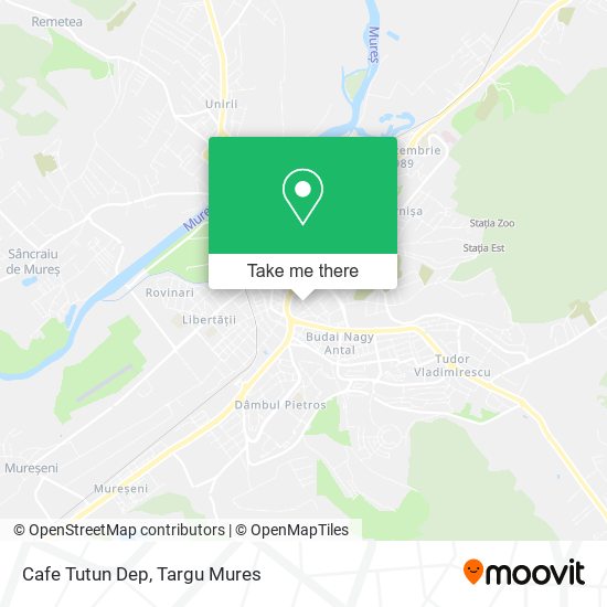 Cafe Tutun Dep map