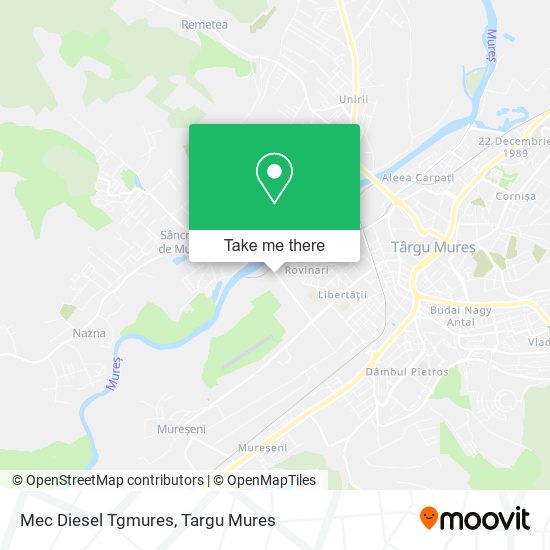 Mec Diesel Tgmures map