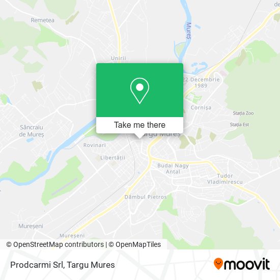 Prodcarmi Srl map