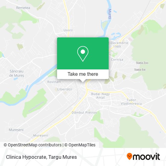 Clinica Hypocrate map
