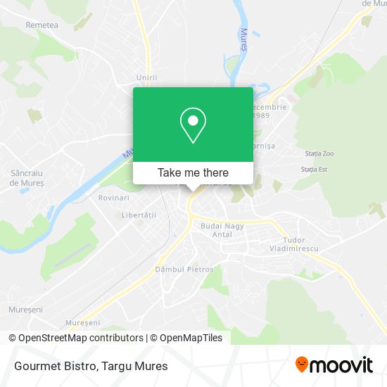 Gourmet Bistro map