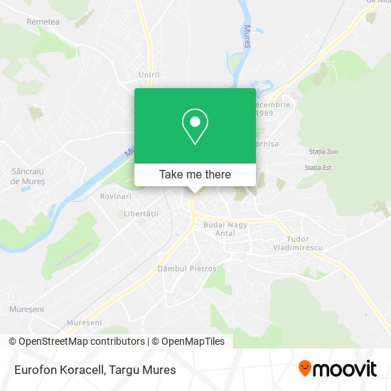 Eurofon Koracell map