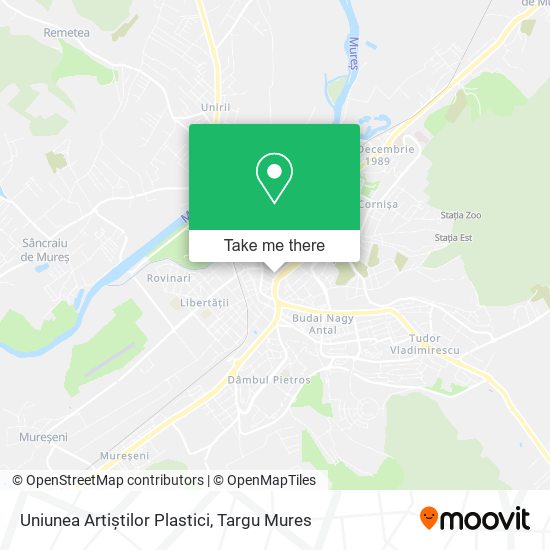 Uniunea Artiștilor Plastici map