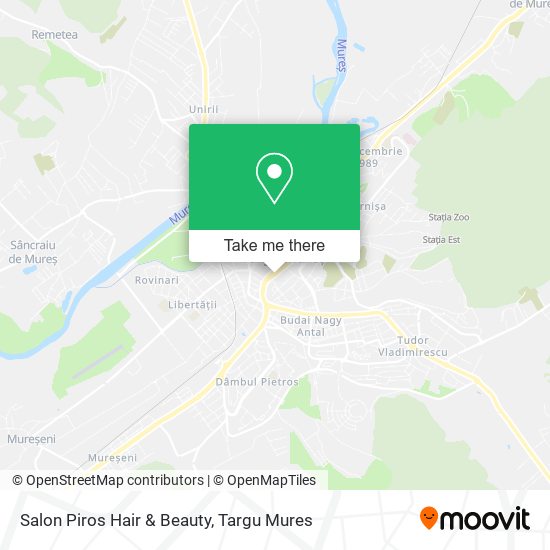 Salon Piros Hair & Beauty map