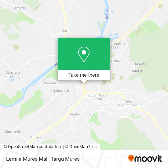 Lemila-Mures Mall map