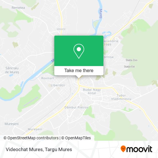 Videochat Mures map