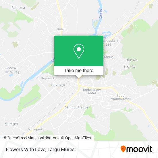 Flowers With Love map