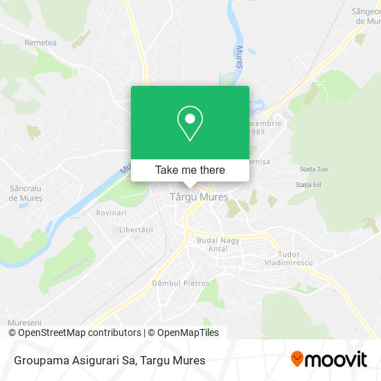 Groupama Asigurari Sa map