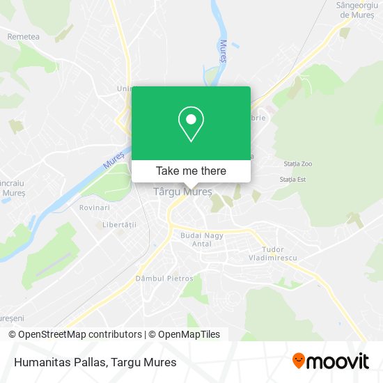 Humanitas Pallas map