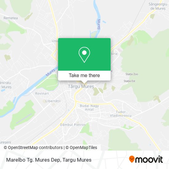 Marelbo Tg. Mures Dep map