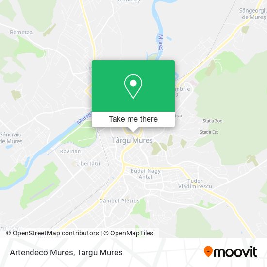Artendeco Mures map