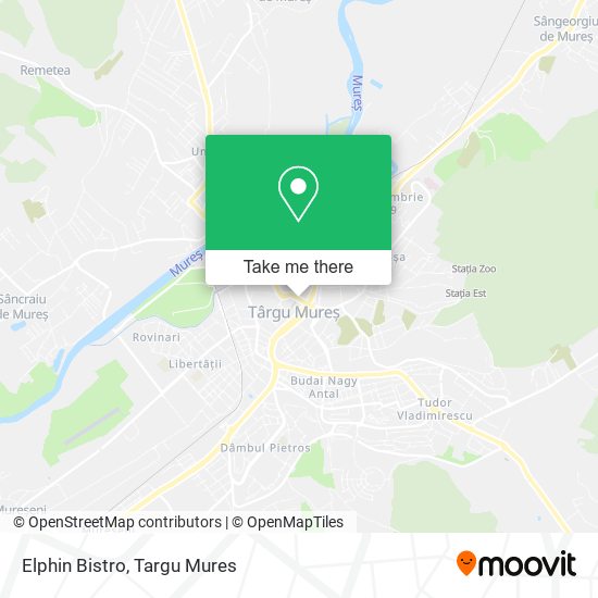 Elphin Bistro map